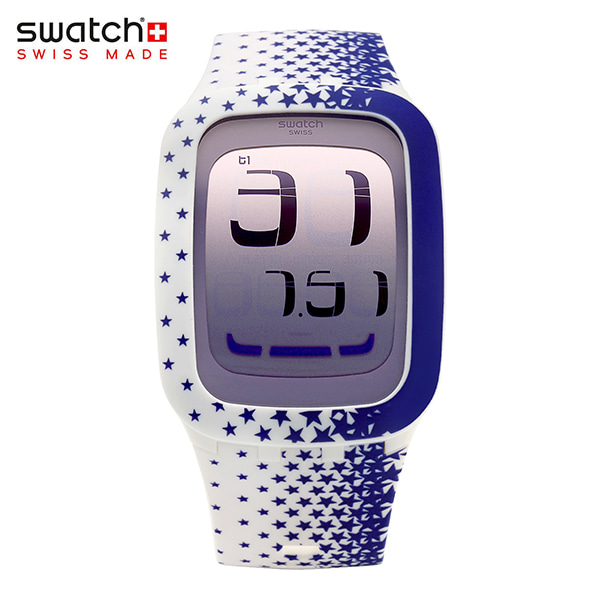 스와치 SURW102 Swatch Touch TOUCH STAR 공용 우레탄시계 타임메카